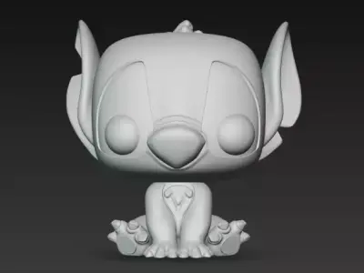 Stitch - Collectable figure 20 Funko Pop 3D print model