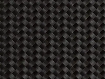 Dark Woven Rattan Wicker PBR Seamless Texture