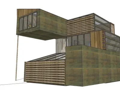 Creative Design-Holiday Cabin-0141 3D model