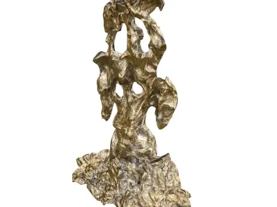 Capital - Garden - Rockery 03 3D model