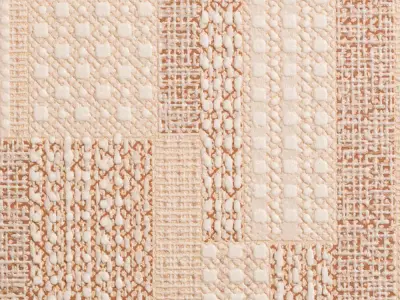 Textured Beige Geometric Wallpaper Texture