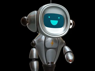 3D Robot Character 3D model