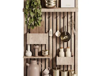 kitchen accessories 015 3D model