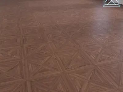 Parquet - Laminate - Wooden floor Low-poly 3D model 29