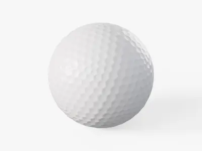  Golfball - Lowpoly 