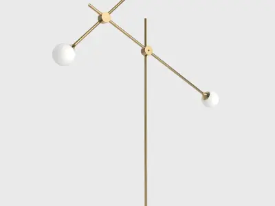 Floor Lamp Lampatron Tilt 3D model