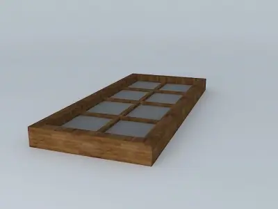 Glass window Free 3D model buy