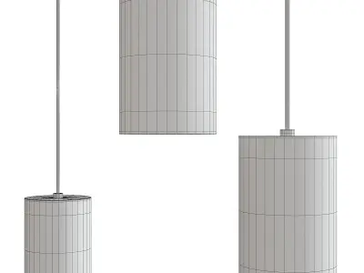 Lula Pendant Light Low-poly 3D model