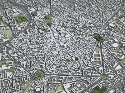 Dijon  Low-poly 3D model