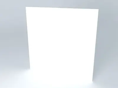 window wall with light Free 3D model