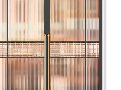 Art deco door 3D model purchase