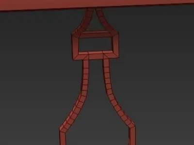 Eternity Wrought Iron Antique Silver  3D model