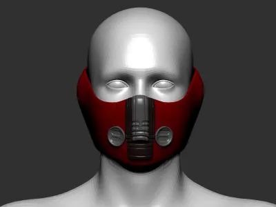 Gas mask helmet 3d model 3D model purchase
