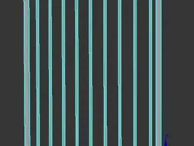 fence Free 3D model purchase