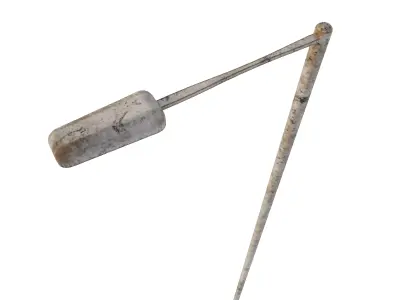 Hong Kong Street Lamp 3D model