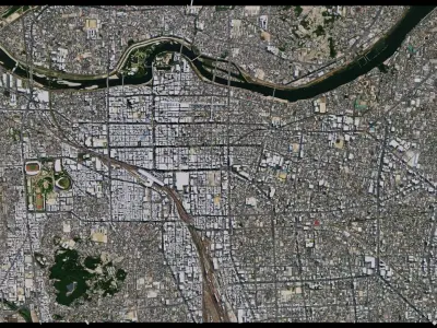 Okayama - Japan 3D model