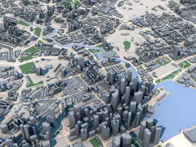 Singapore 3D model