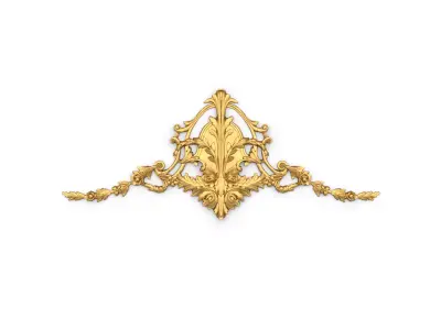 Classic decor ornament 58 3D print model