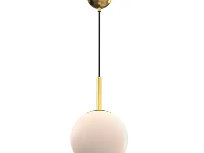 Telbix Bally Small Opal Pendant Light 3D model