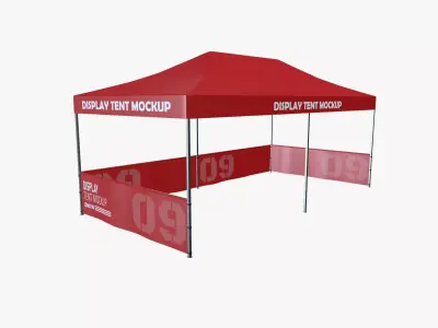 Large Display Tent 3D model