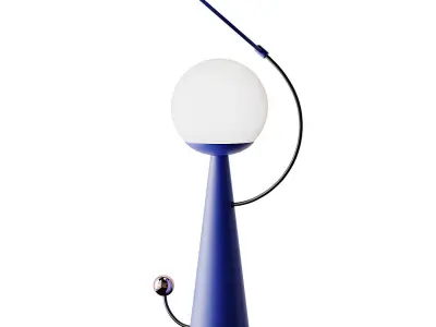 Blue Lamp by Thomas Dariel 3D model