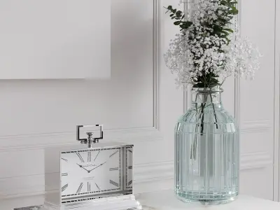 TV WALL NO40 A 3D model