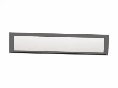 Tube Light Low-poly 3D model