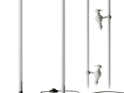 Karman Accipicchio Floor Lamp 3D model