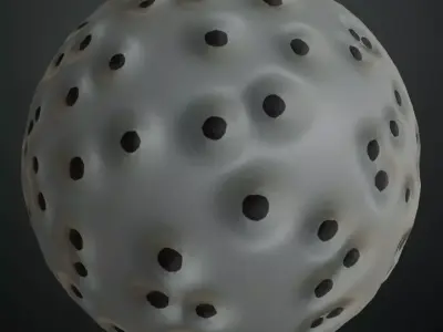 Punch Through Holes var PBR Seamless Texture