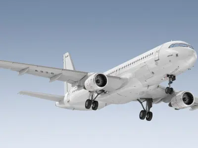  Airbus A320-200 Generic White 
