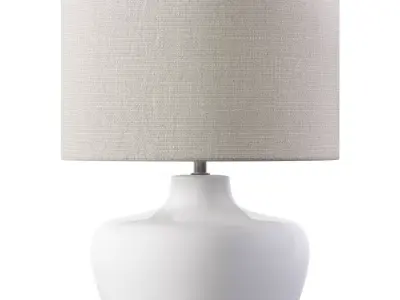 Clayton Table Lamp Low-poly 3D model