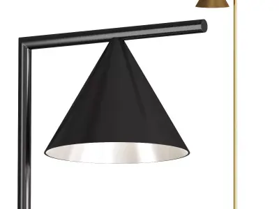 Flos Captain Flint 3D Model 3D model