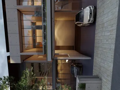 SCENE LUMION 11 5 AND ABOVE box house BY YOGA4ARCH  3D model