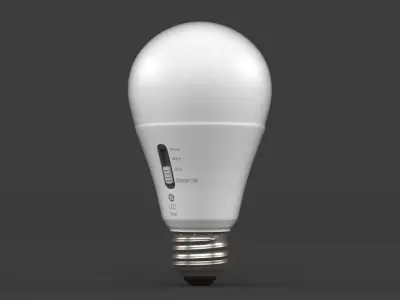 LED Light Bulb 3D model