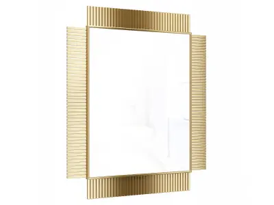 Mirror in a metal frame GZ-M1049 3D model
