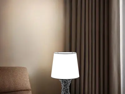 Table Lamp 3D print model 17