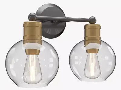 Hansford Bath Vanity Wall Light P300050 3D model