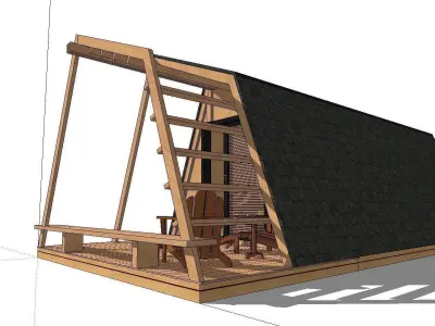 Creative Design-Holiday Cabin-0138 3D model
