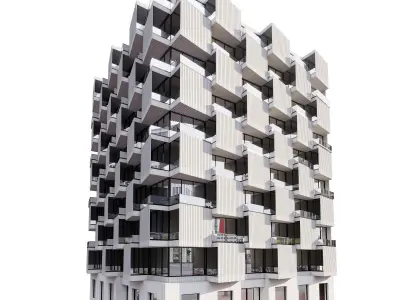 RESIDENTIAL BUILDING NO36 A 3D model