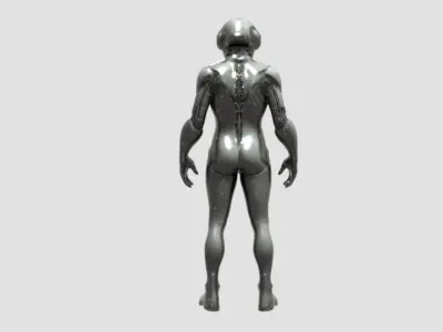 Titan V67 Low-poly 3D model