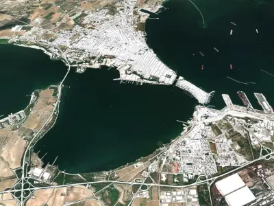 Cityscape Taranto Italy 3D model