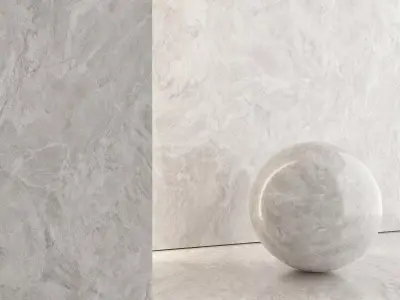 Light Gray Marble Bianco Cloud Porcelain Tile 34 Texture