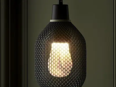 HIVE SHADE and PLUMEN 002 LED 3D model