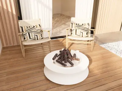 Balcony 3D model order