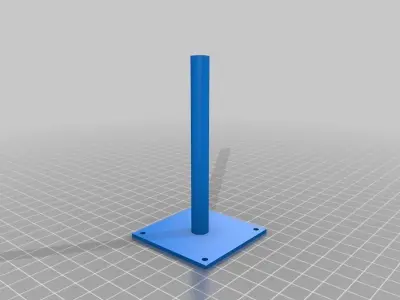 Parametric Traffic Light Model Free 3D print model