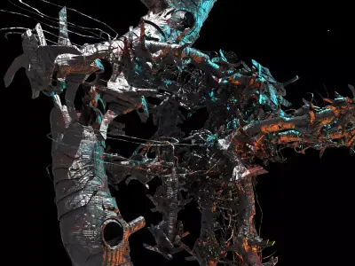 Event Horizon asteroid Belt 2  3D model