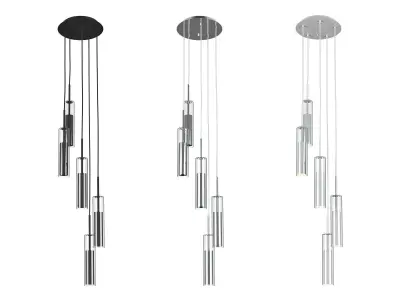75606x Cilino Lightstar Hanging Chandelier 3D model