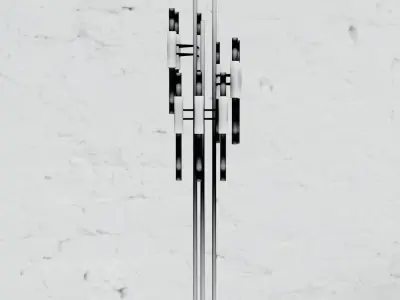 Designer floor lamp WATERFALL by Romatti 3D model