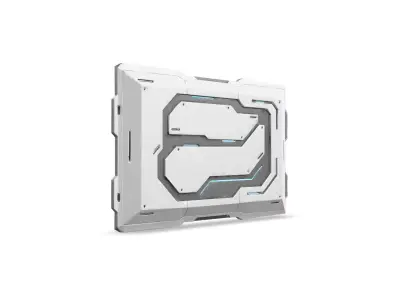 Sci-Fi Lab Kit Low-poly 3D model