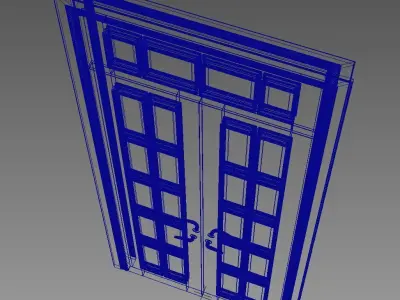 Door Roman Facet DK 3D model